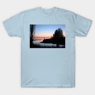 Sunset Blue Pink Orange No.1 T-Shirt